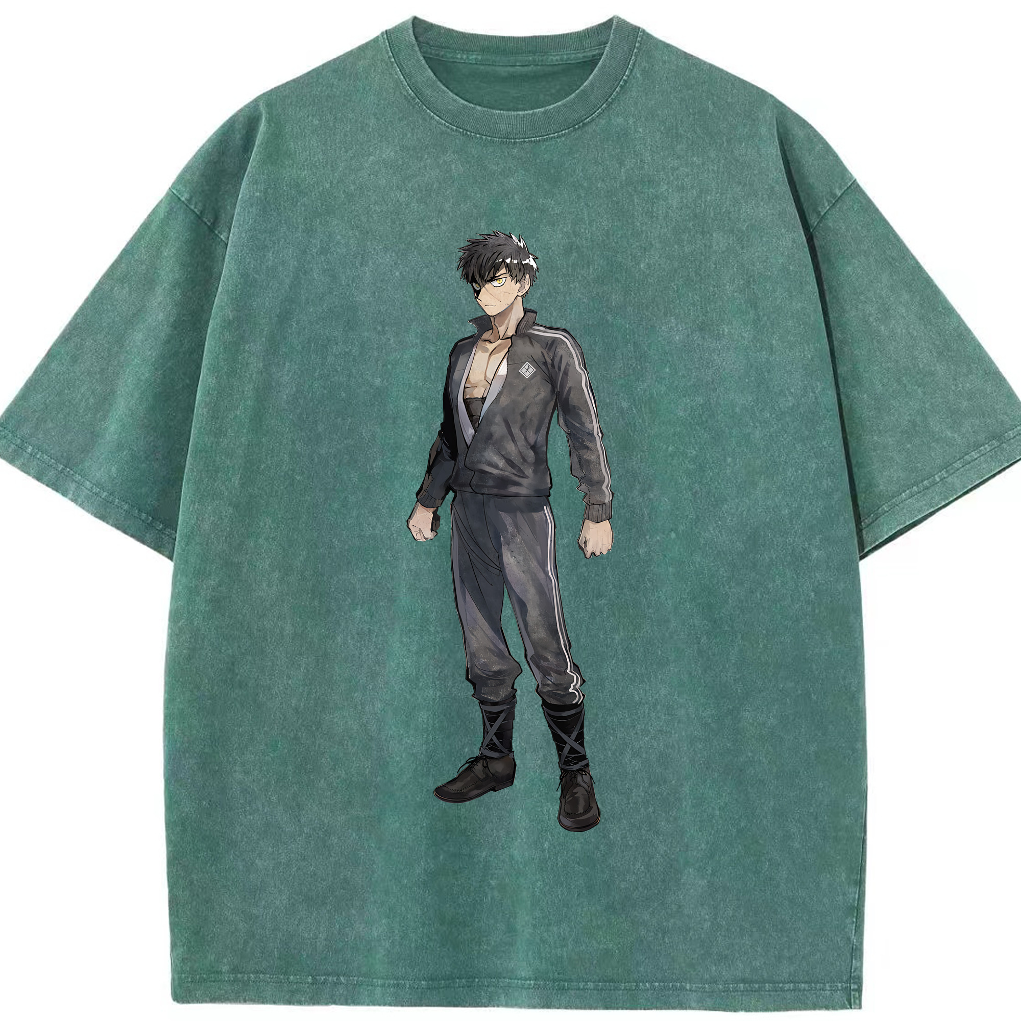 （画像用） 刀剣乱舞 Touken Ranbu 綿100% ヴィンテージ風 半袖Tシャツ（フロントプリント）